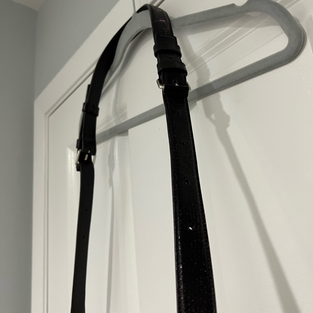 Dark Purple Devi Kroell Python Crossbody - image 2